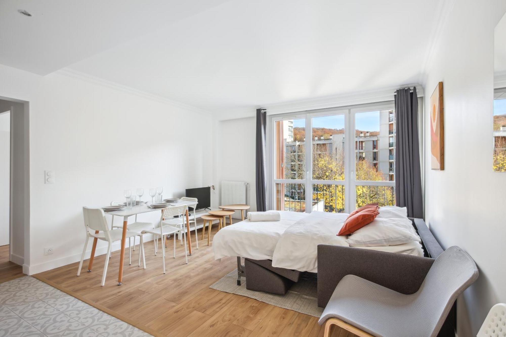 Chic Apart With Parking Apartment Chaville Luaran gambar