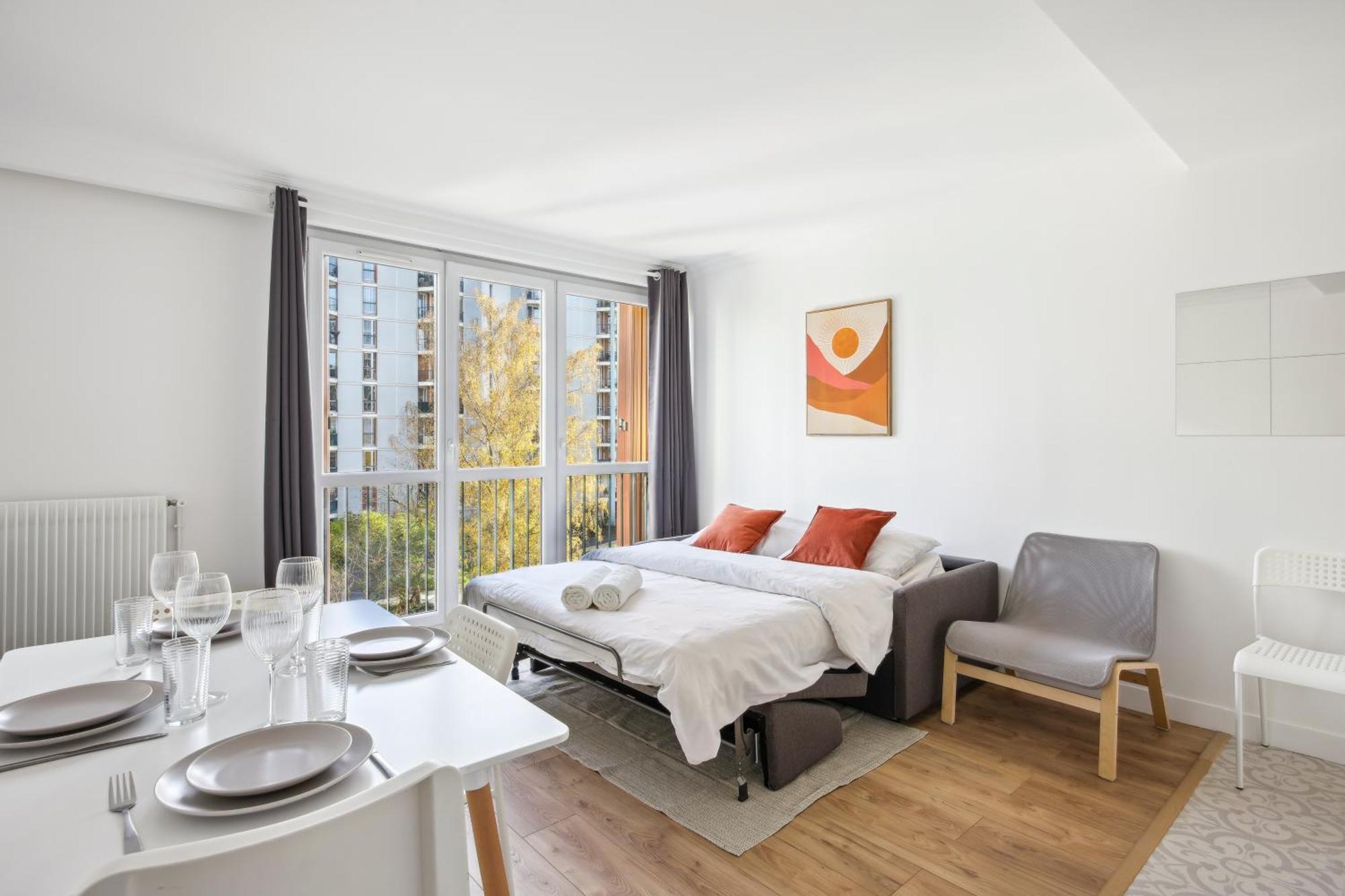 Chic Apart With Parking Apartment Chaville Luaran gambar